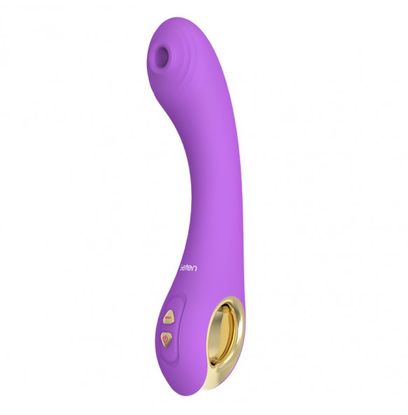 HK LETEN - Fairy G-Spot Licking Sucking Heating Vibrator (Chargeable - Purple)